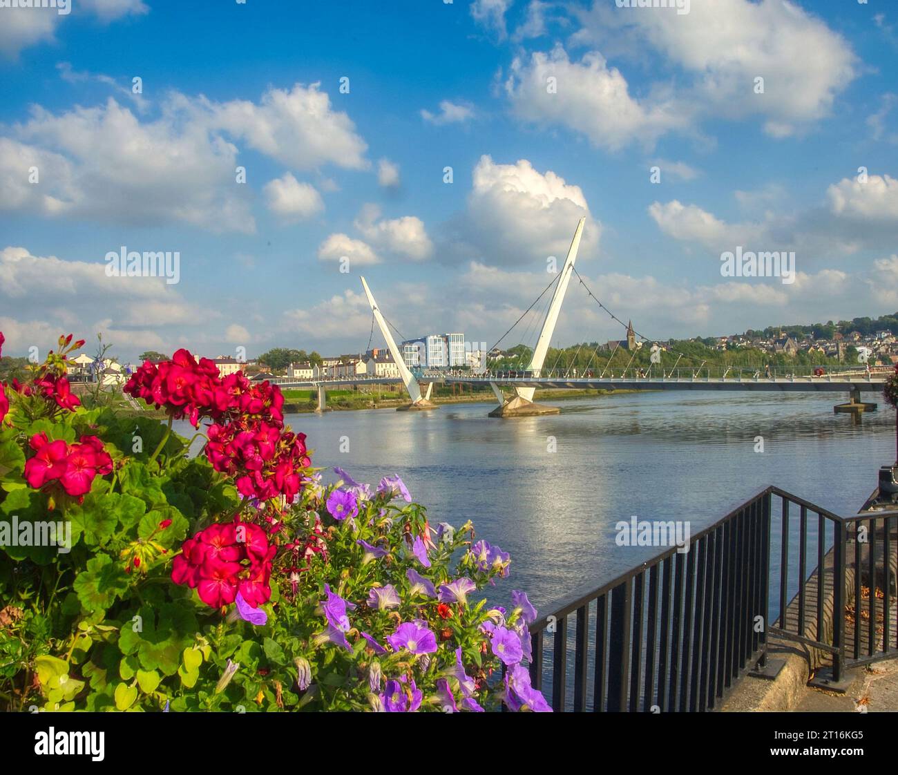 river foyle londonderry Stock Photo