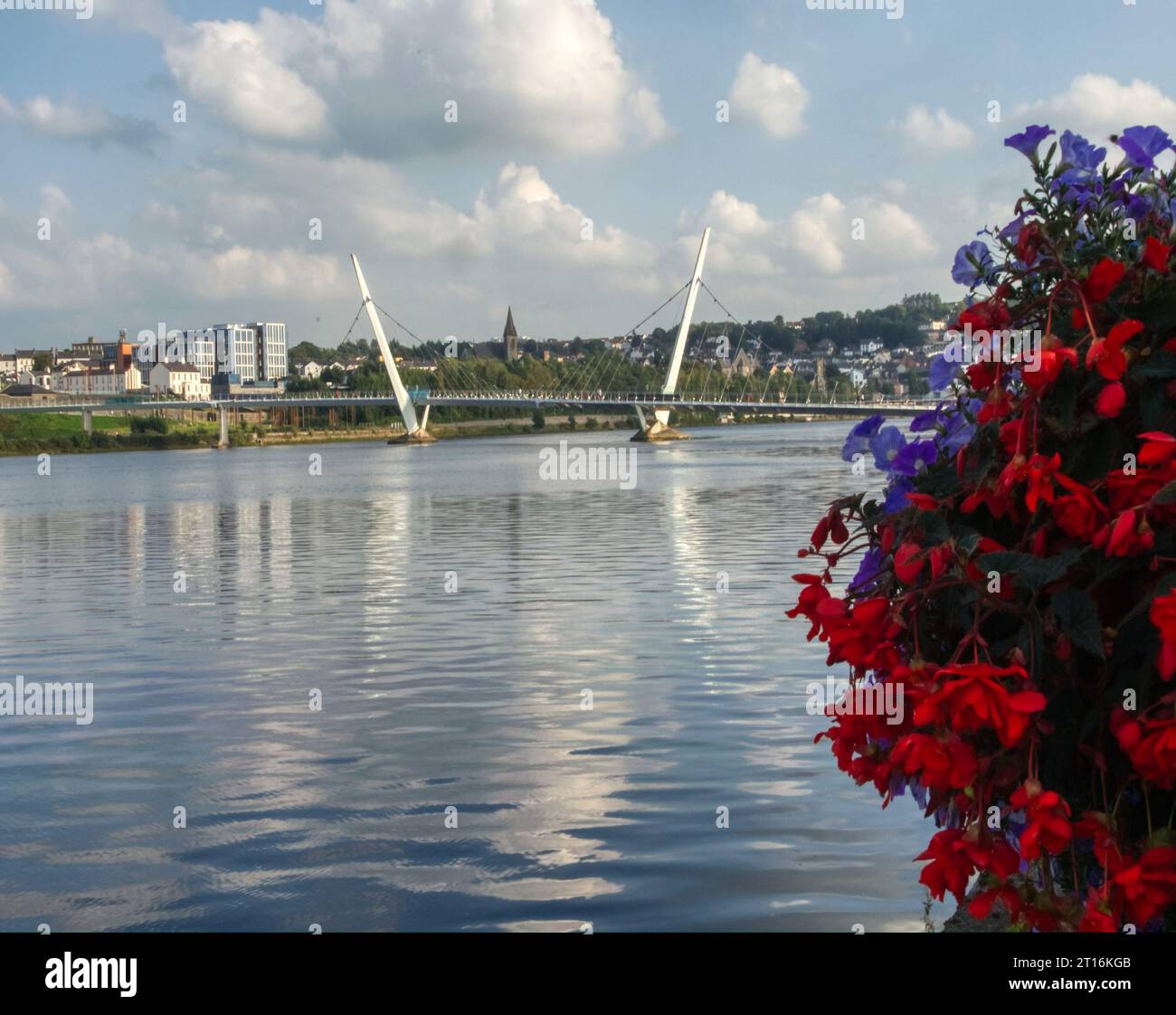 river foyle londonderry Stock Photo