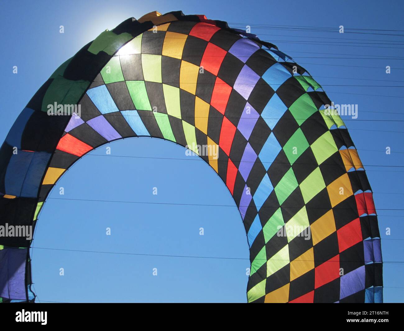 Kite Festival Long Beach Washington Stock Photo Alamy