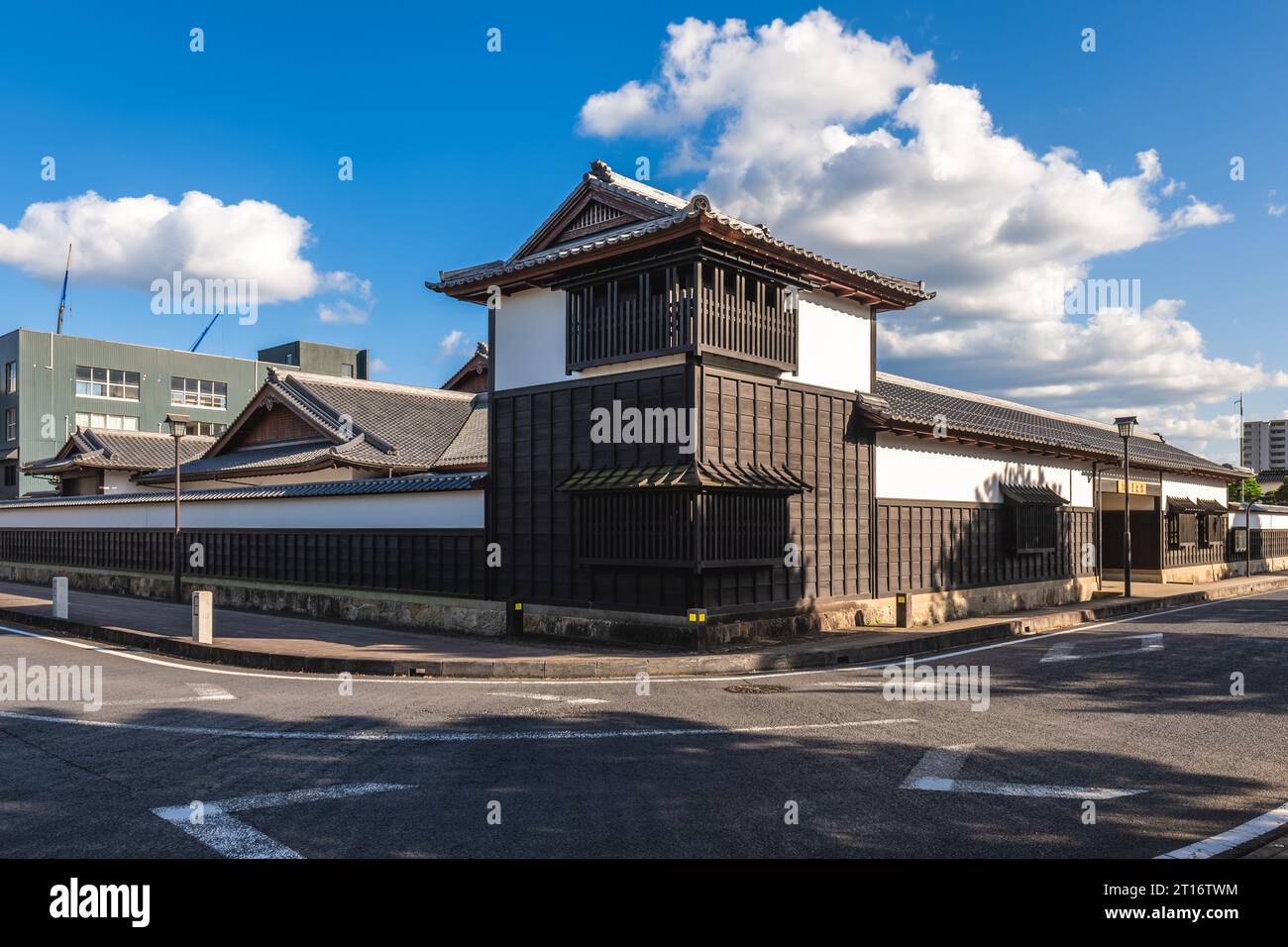 Matsue History Museum and Horan enya Memorial Hall in Matsue, Japan Stock Photo