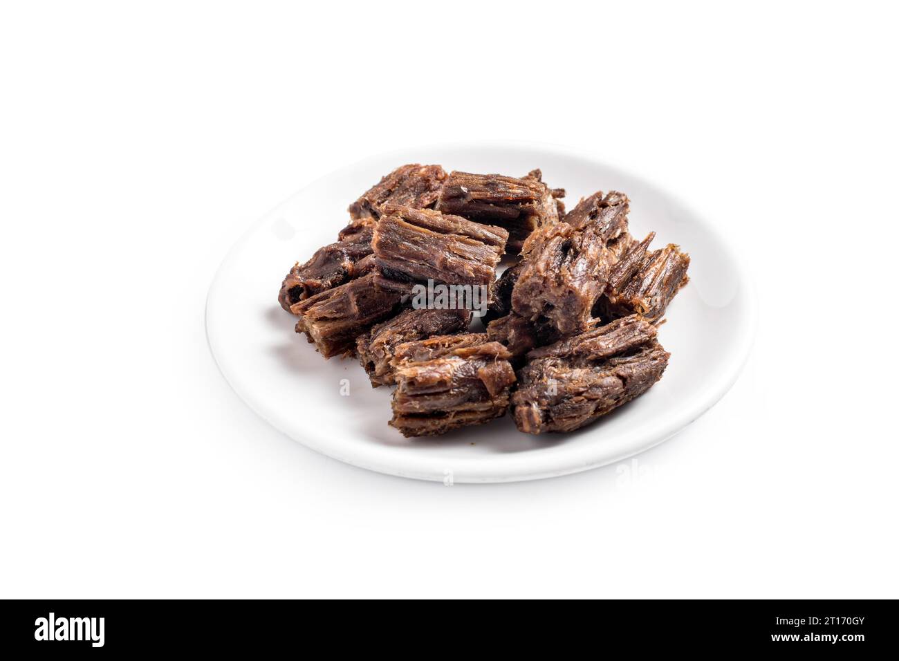 Marinated Duck neck in Spiced Sauce,dry duck neck Stock Photo - Alamy