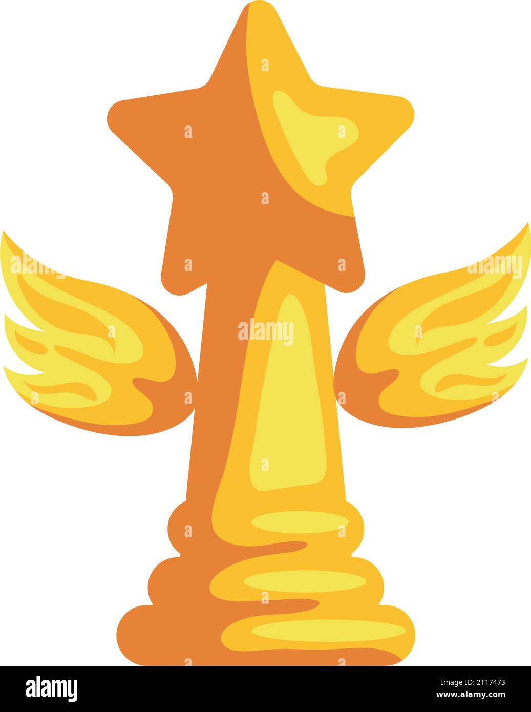 star trophy award Stock Vector Image & Art - Alamy