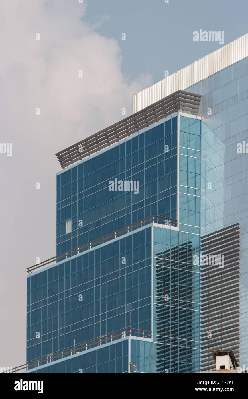 Modern glass architecture facade Stock Photo