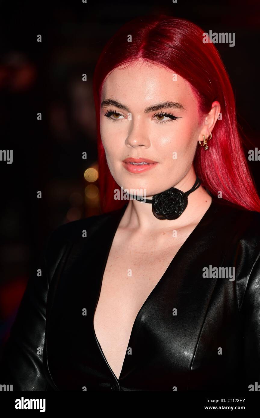 Odeon Luxe, Leicester Square, London, UK. 11th Oct, 2023. Eden Hunter attends the World Premiere of Doctor Jekyll with Eddie Izzard, London, UK. Credit: See Li/Picture Capital/Alamy Live News Stock Photo