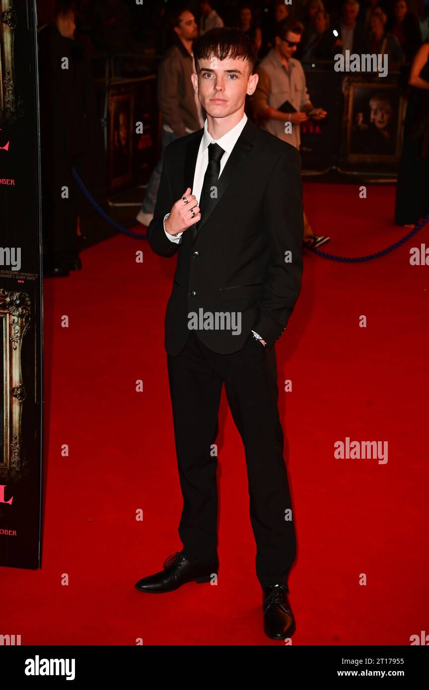 Odeon Luxe, Leicester Square, London, UK. 11th Oct, 2023. Joe Leggett attends the World Premiere of Doctor Jekyll with Eddie Izzard, London, UK. Credit: See Li/Picture Capital/Alamy Live News Stock Photo
