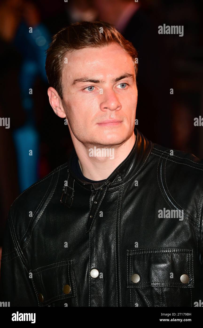 Odeon Luxe, Leicester Square, London, UK. 11th Oct, 2023. Max McGee attends the World Premiere of Doctor Jekyll with Eddie Izzard, London, UK. Credit: See Li/Picture Capital/Alamy Live News Stock Photo