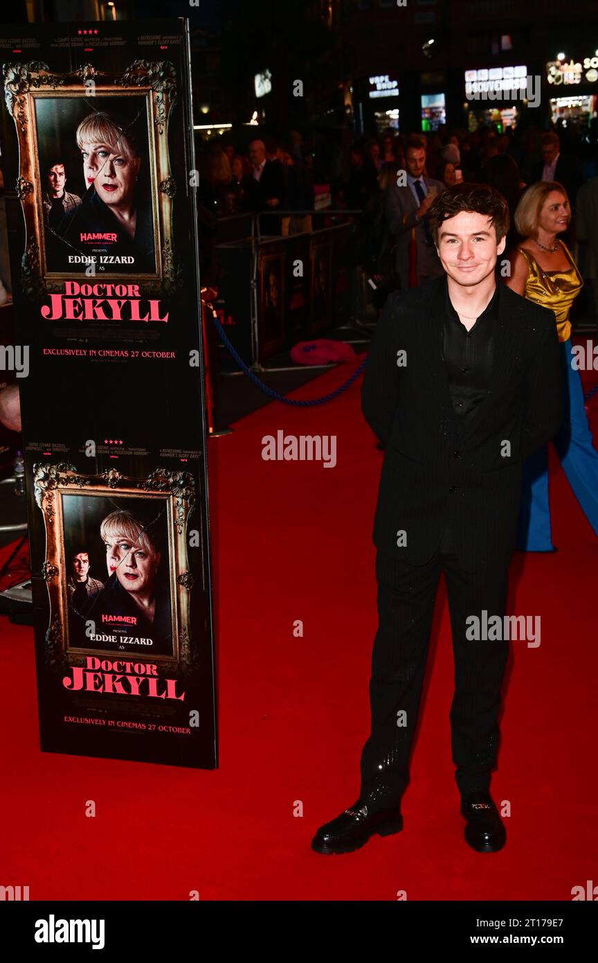 Odeon Luxe, Leicester Square, London, UK. 11th Oct, 2023. Scott Chambers attends the World Premiere of Doctor Jekyll with Eddie Izzard, London, UK. Credit: See Li/Picture Capital/Alamy Live News Stock Photo