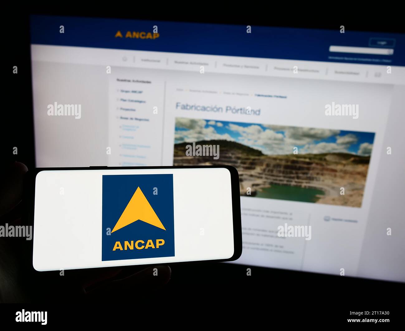 Ancap logo hi-res stock photography and images - Alamy