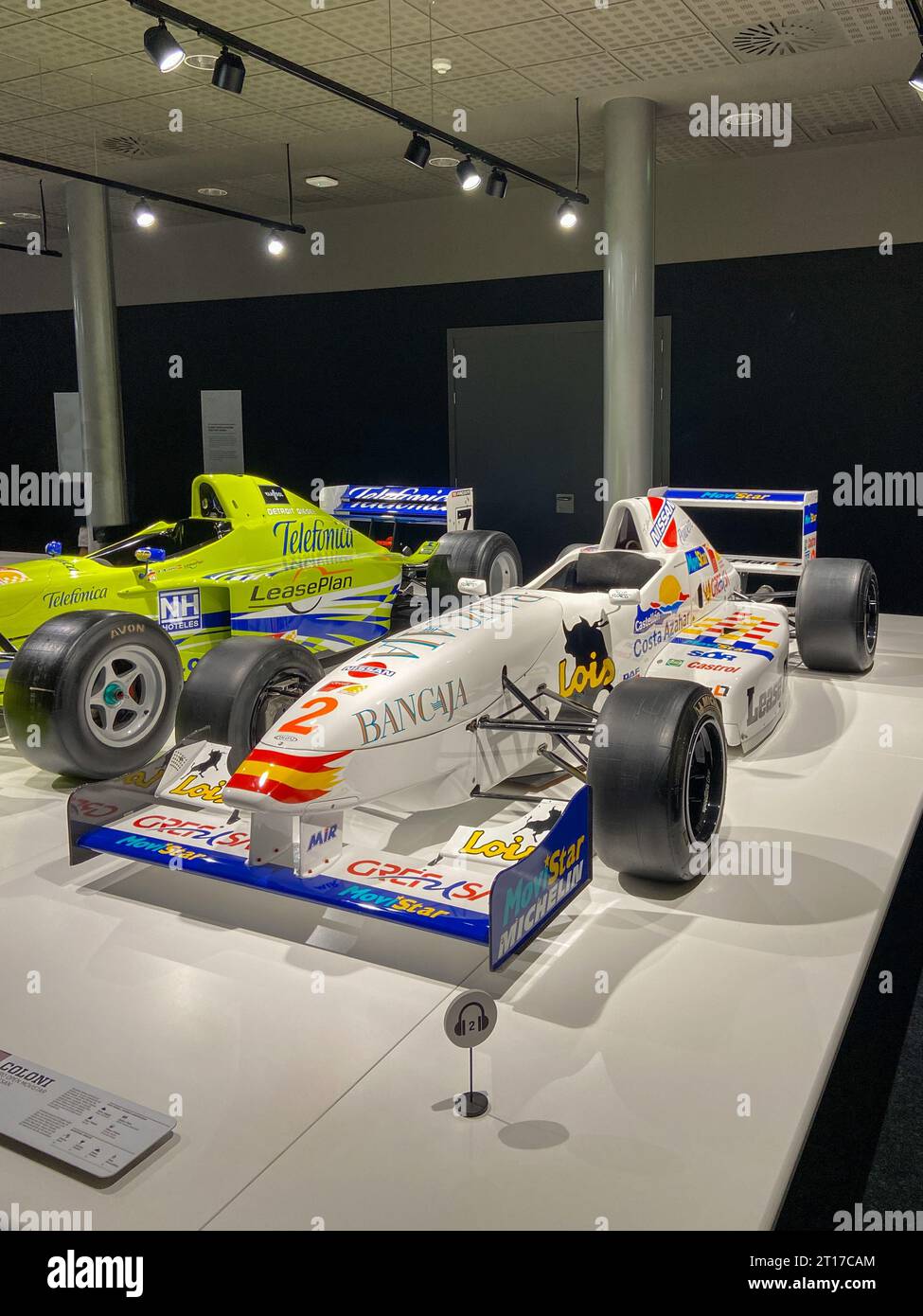 Oviedo, Asturias, Spain - 10 10 2023 : Coloni formula one race car of ...