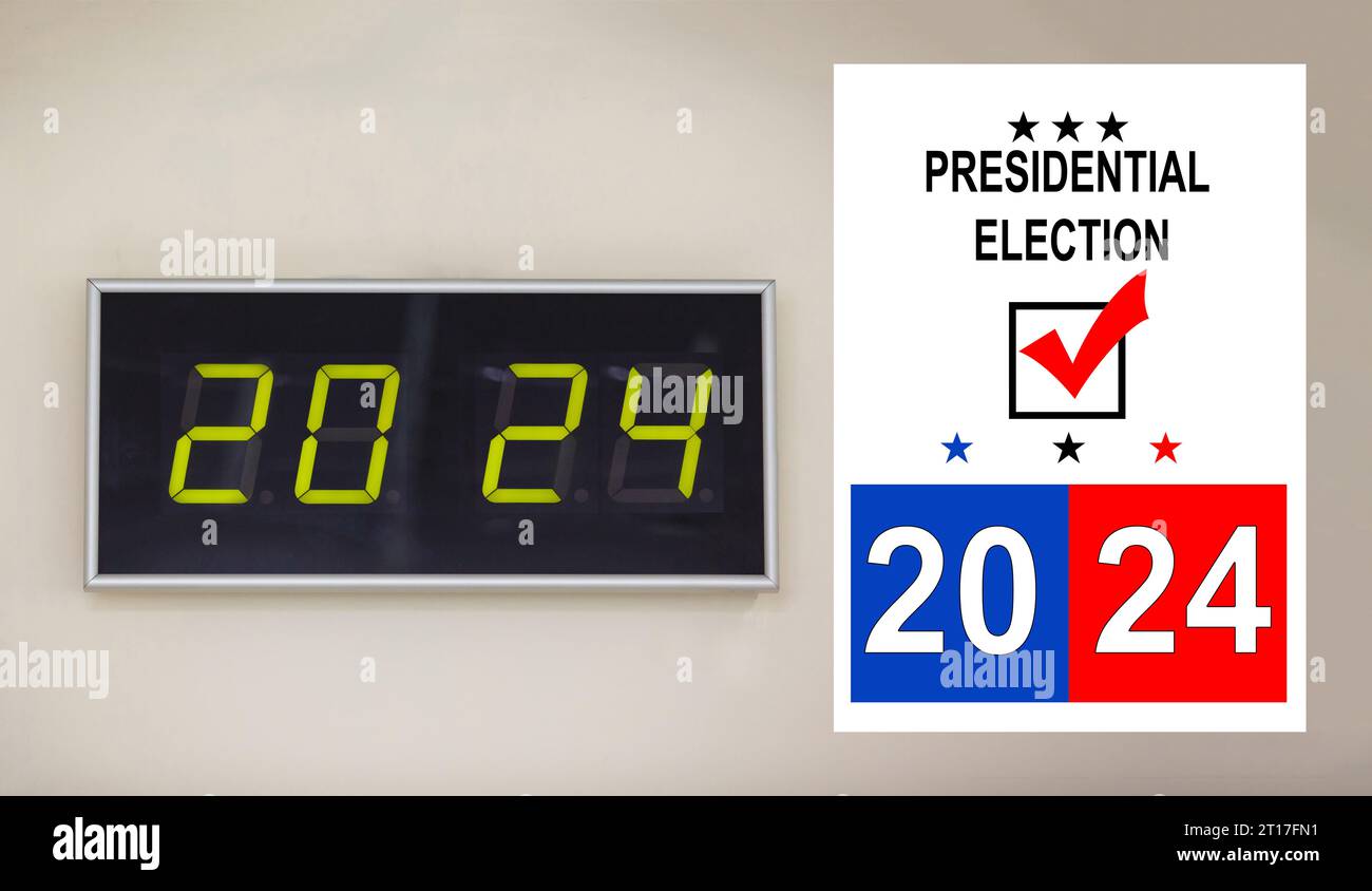 2024 United States presidential election Banner Stock Photo Alamy