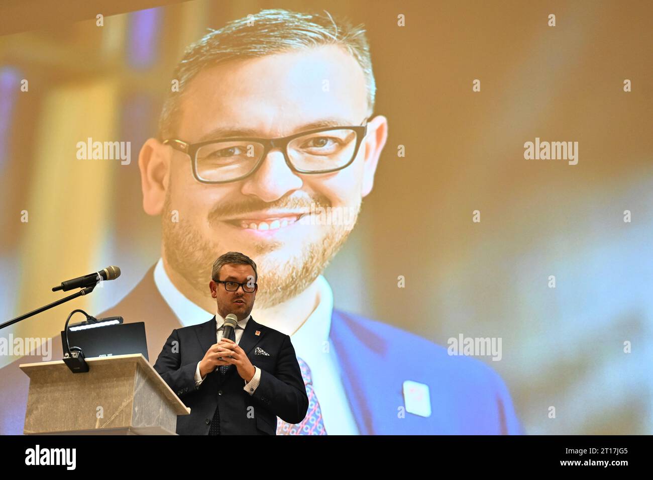 Prague, Czech Republic. 11th Oct, 2023. General Commissioner of the