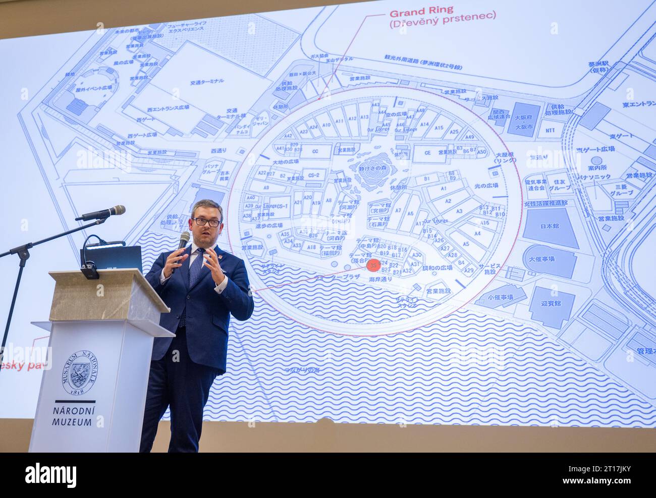 Prague, Czech Republic. 11th Oct, 2023. General Commissioner of the