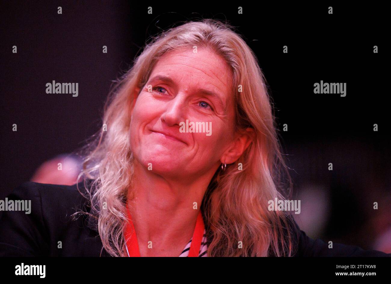 Kim Leadbeater, MP for Batley and Spen, at the Labour Party Conference
