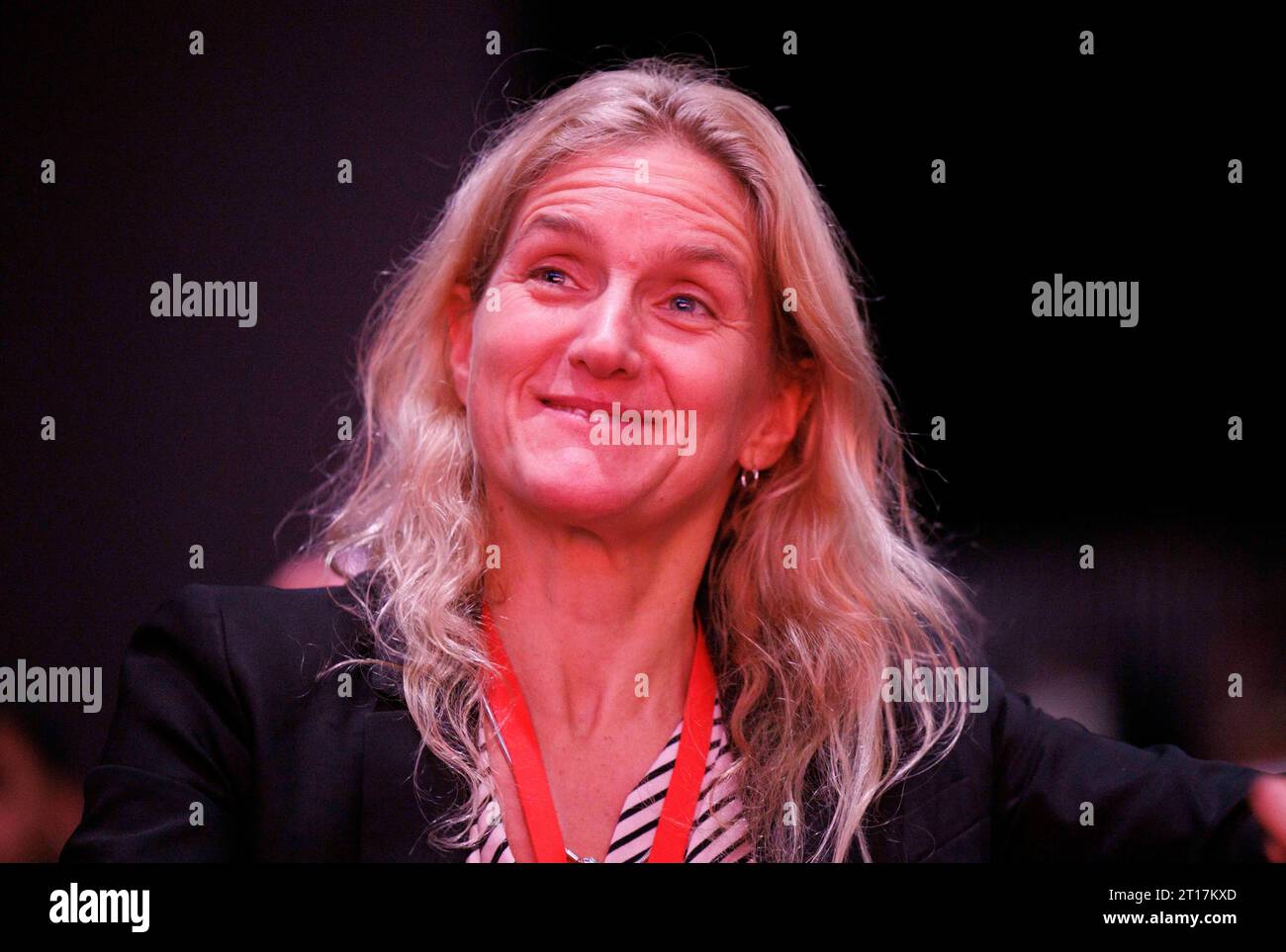 Kim Leadbeater, MP for Batley and Spen, at the Labour Party Conference