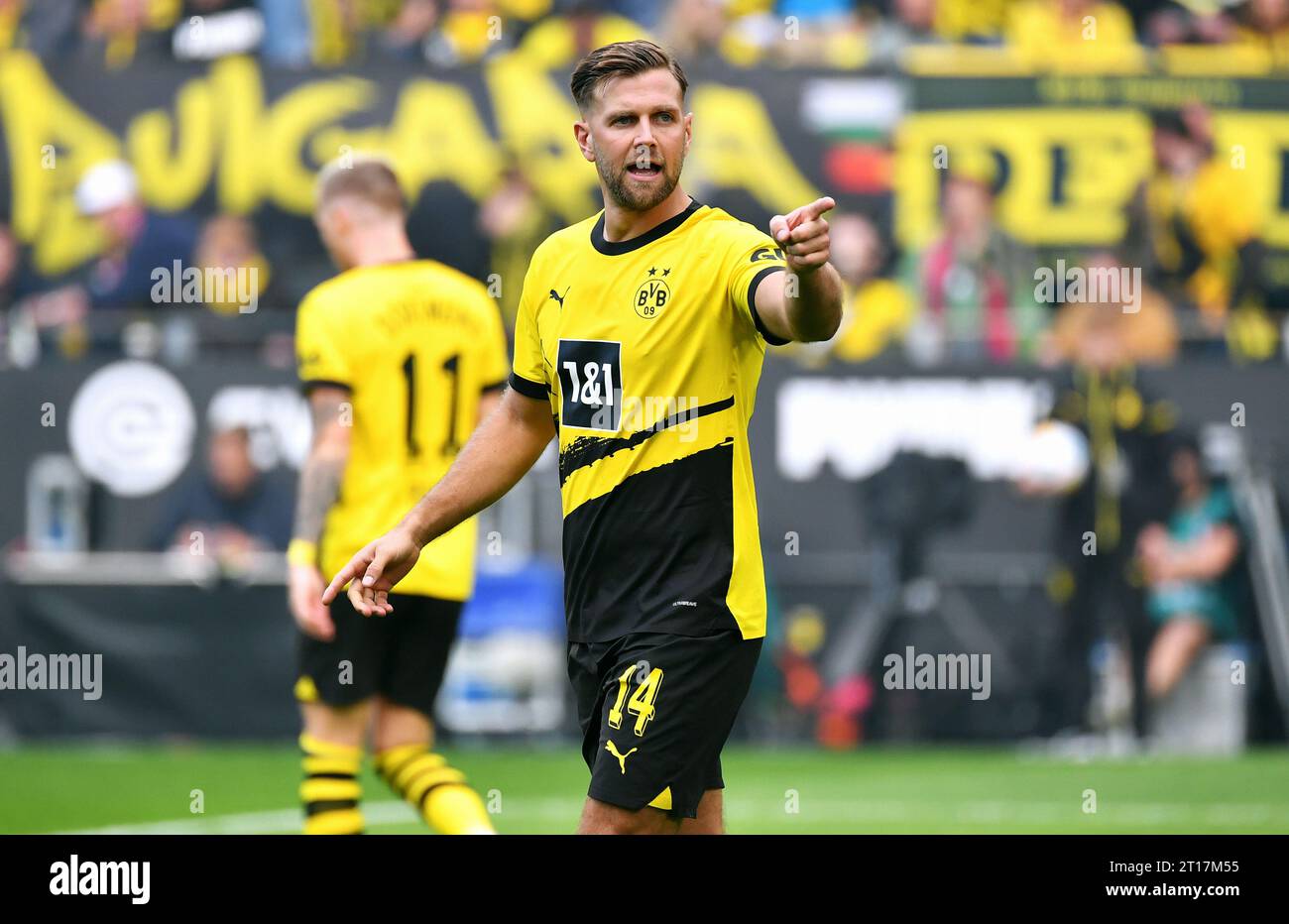 Bundesliga, Signal Iduna Park Dortmund: Borussia Dortmund vs FC Union Berlin; Niclas Füllkrug (BVB) Stock Photo