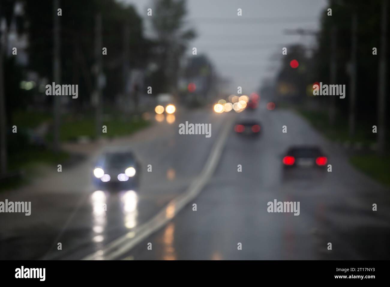 Highway accident defocused hi-res stock photography and images - Alamy
