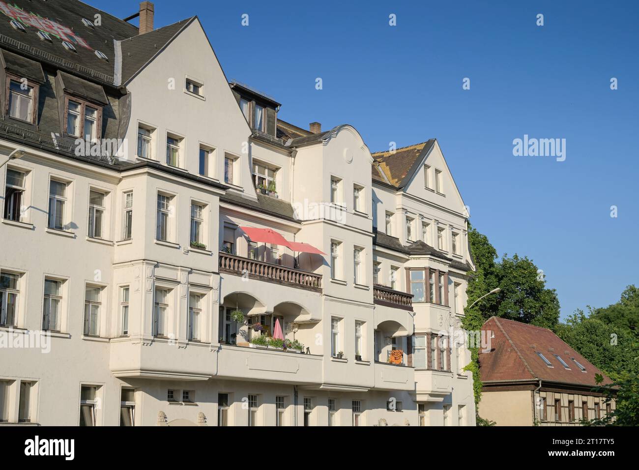 Wohnhaus, Altbau, PrinzEugenStraße, Connewitz, Leipzig, Sachsen