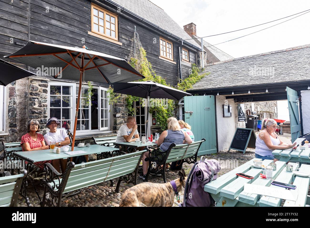 The Old Cellars restaurant in the Cornish village of Cadgwith on the