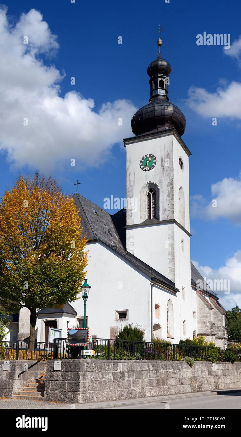 Kirche in Gaflenz, Oberösterreich, Österreich Stock Photo