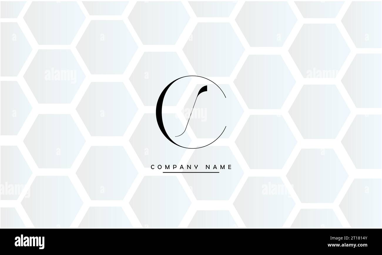 CS, SC Abstract Letters Logo Monogram Stock Vector