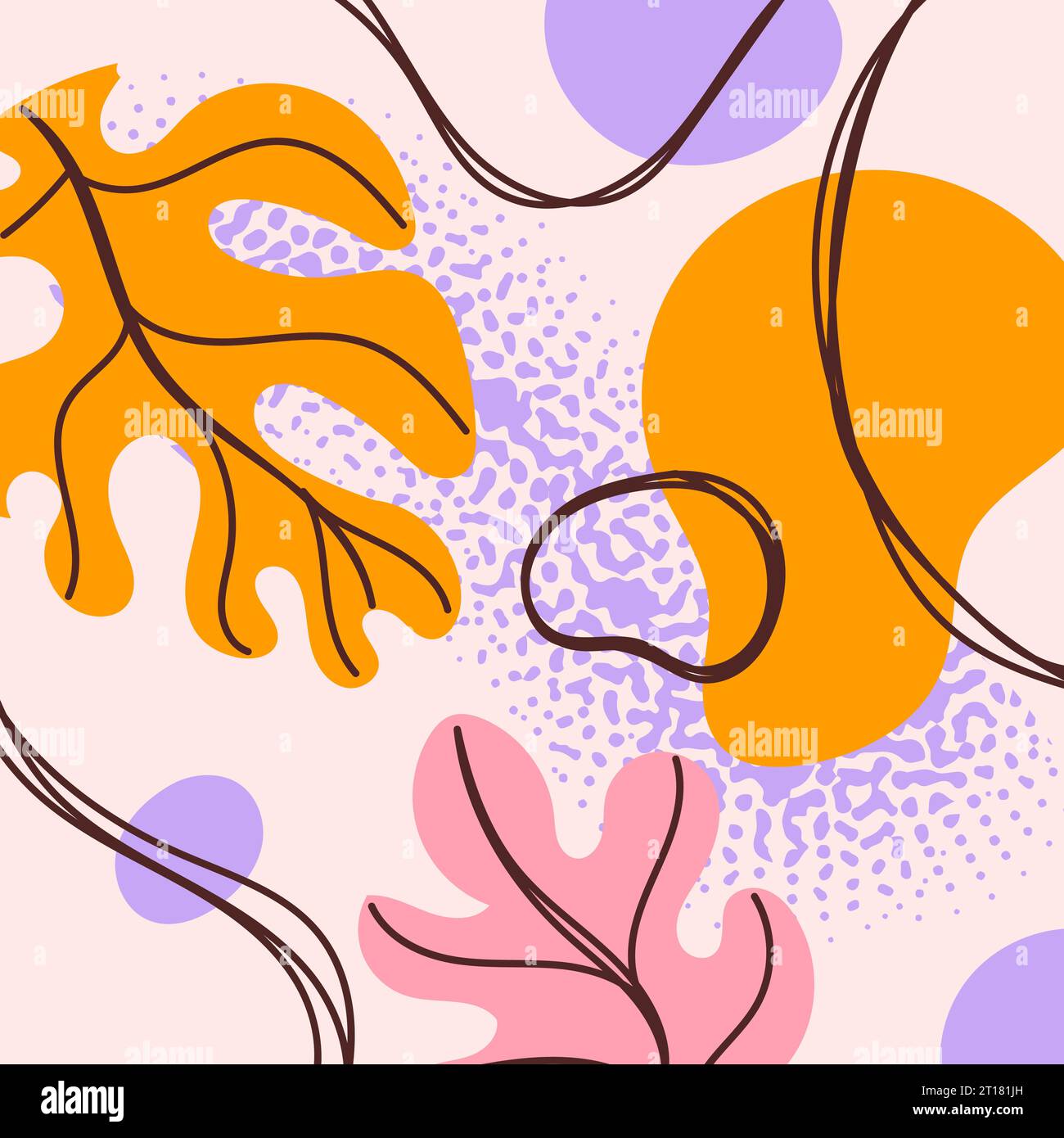 Abstract hand drawn background vector illustration Stock Vector Image ...