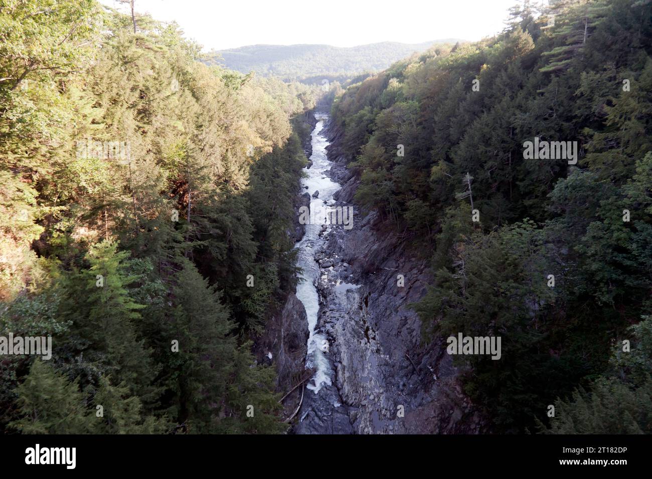 The Quechee Quechee State Park, as seen from the U.S. Route 4