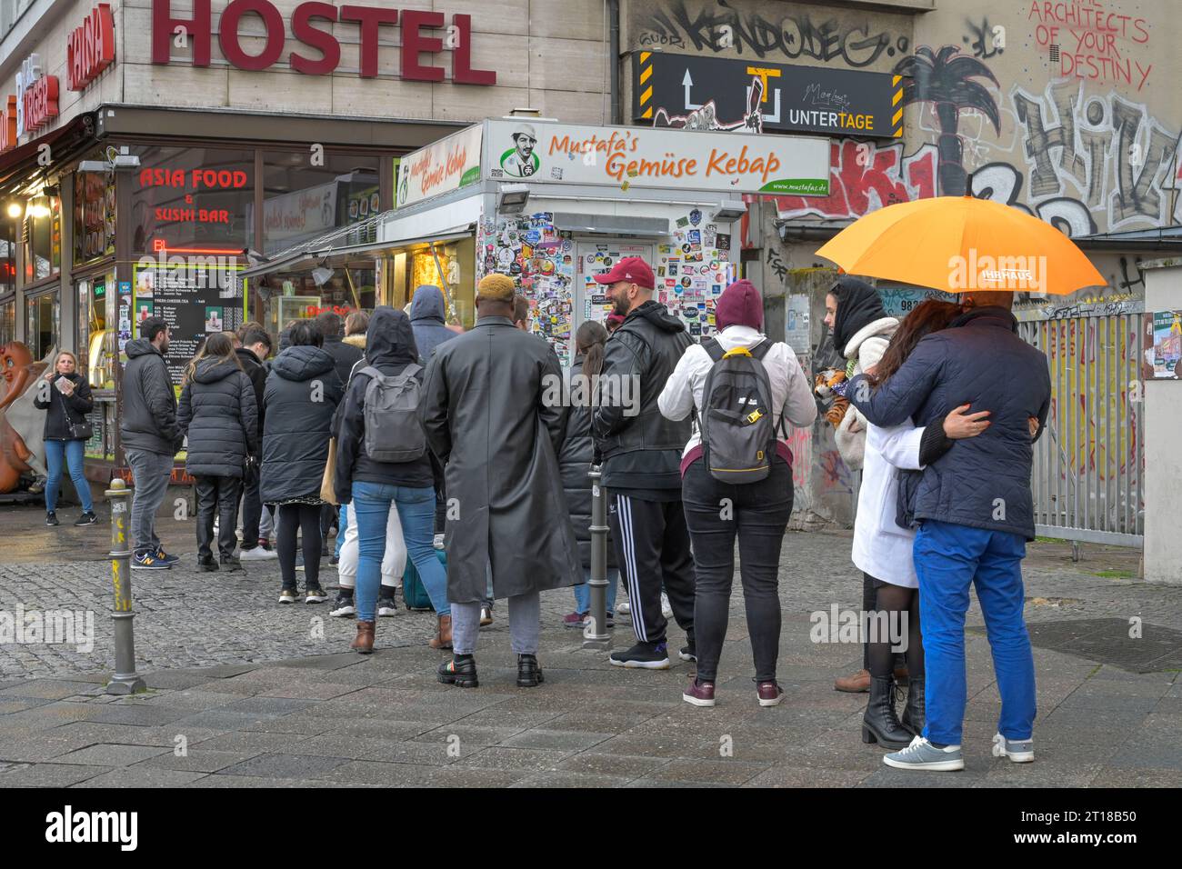 Mustafas Gemüse Kebap, Mehringdamm, Kreuzberg, Berlin, Deutschland