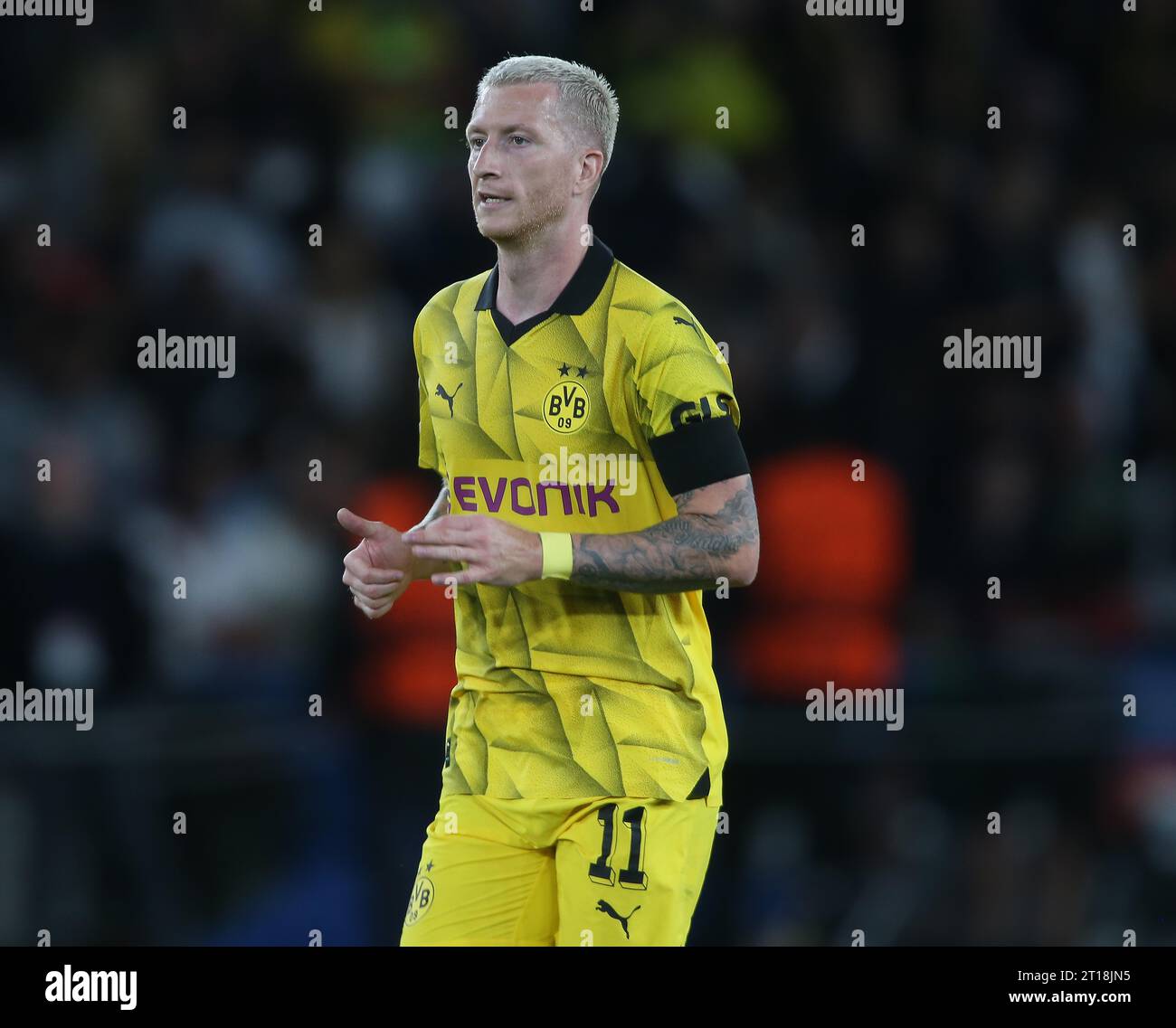 Exit, Germany. 14th July, 2022. firo : July 14th, 2022, football, 1st  Bundesliga, season 2022/2023, SC Verl - BVB, Borussia Dortmund Marco REUS,  BVB, single action Credit: dpa/Alamy Live News Stock Photo - Alamy