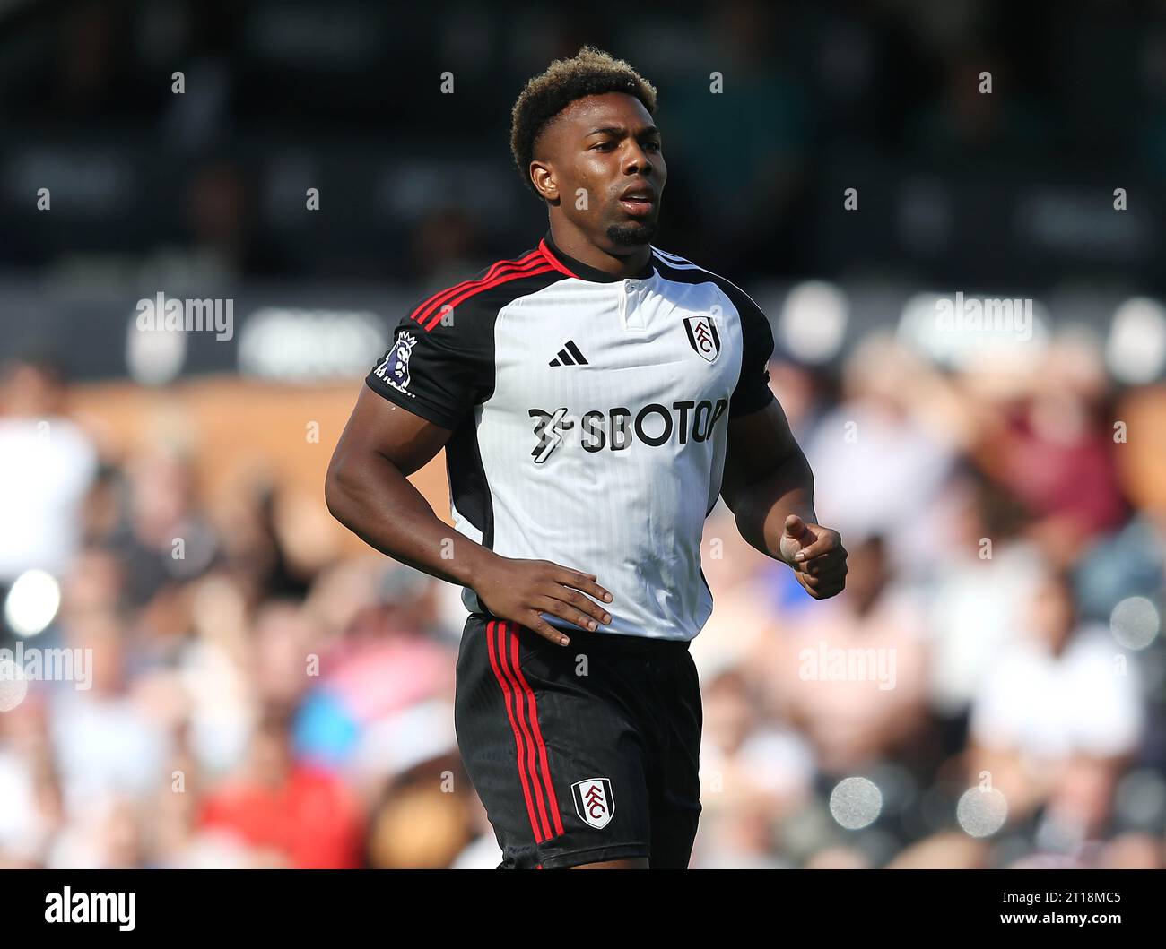 Adama Traore of Fulham. - Fulham v Brentford, Premier League, Craven ...