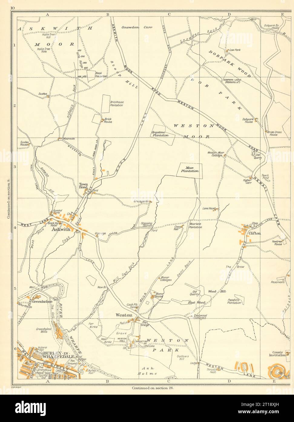YORKSHIRE Askwith Weston Clifton BurleyInWharfedale Greenholme Otley