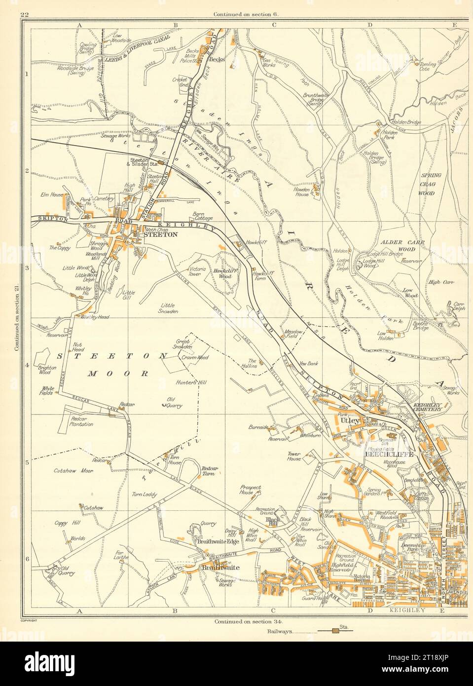 KEIGHLEY Steeton Alder Carr Spring Crag Beechcliffe Braithwaite Utley