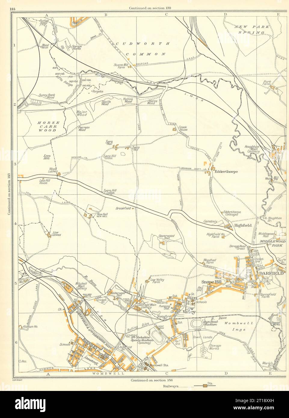 DARFIELD Low Valley Snape Hill Edderthorpe Cudworth Wombwell Ardsley