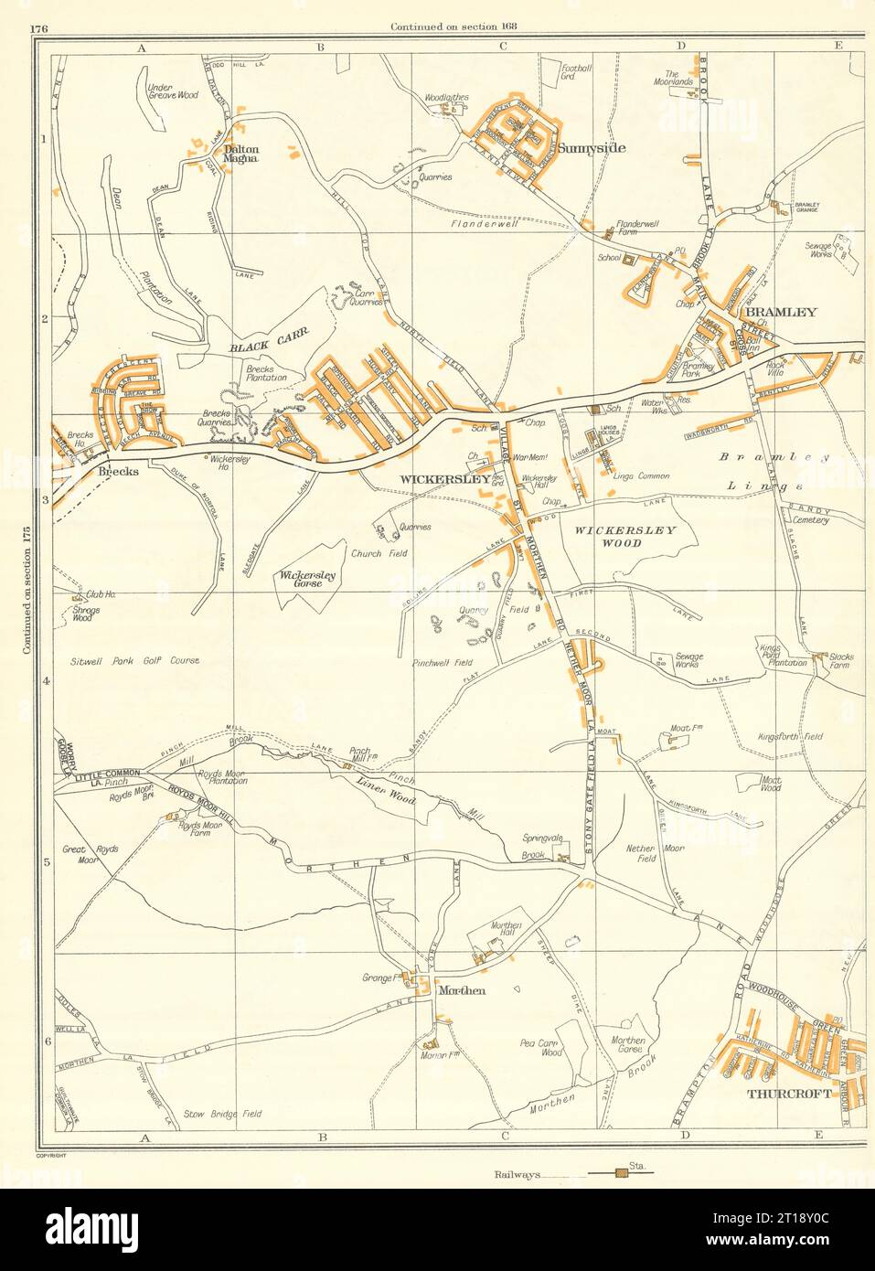 ROTHERHAM Morthen Wickersley Bramley Thurcroft Sunnyside Listerdale
