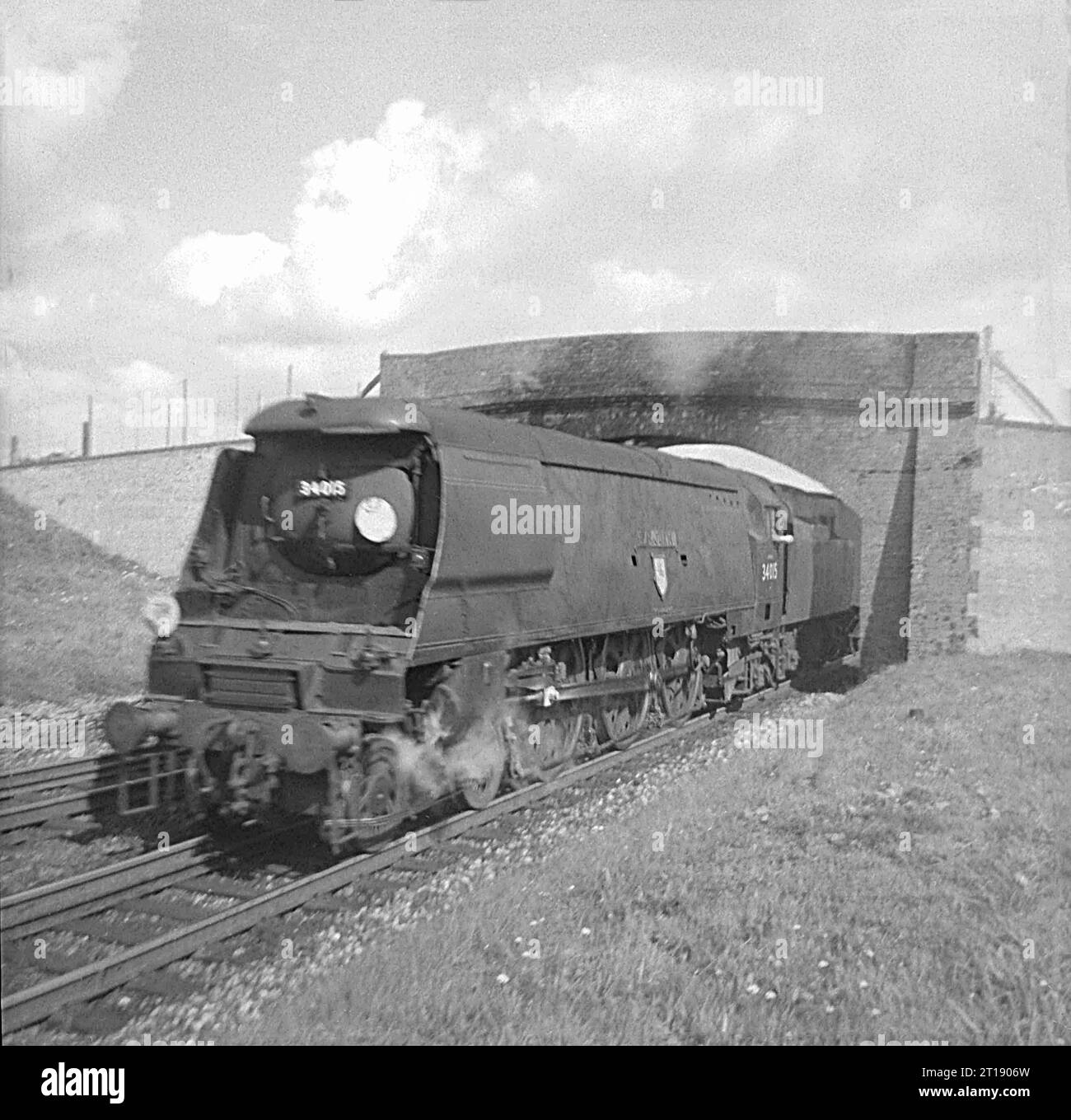 Summers day steam train Black and White Stock Photos & Images Alamy