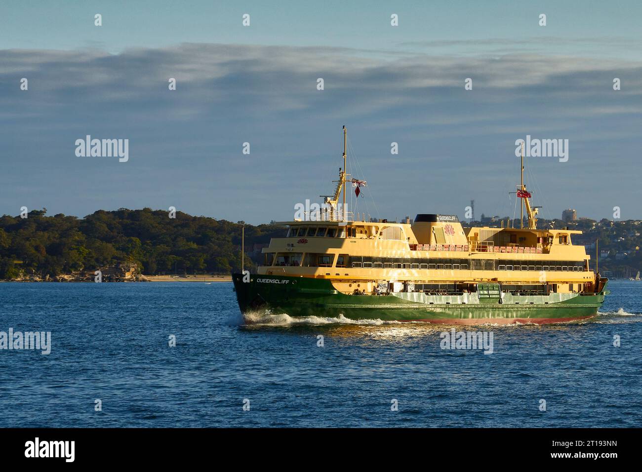 The Manly Ferry, MV Queenscliff, Underway From Circular Quay, Sydney To ...