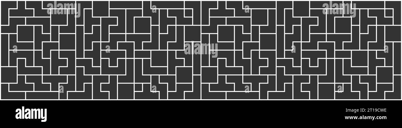 Video game background. labyrinth seamless pattern. Abstract vector ...