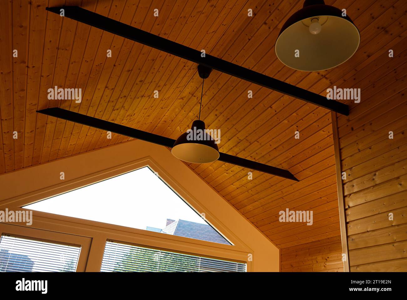 Vintage log ceiling hi-res stock photography and images - Alamy