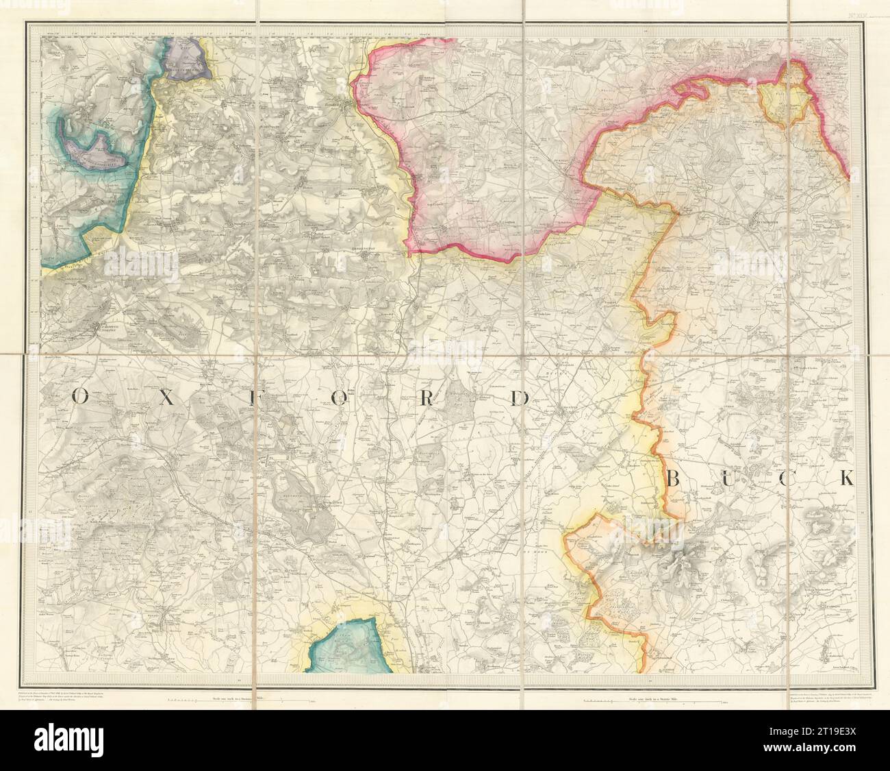 OS 45 North Cotswolds. Oxfordshire Banbury Chipping Norton Buckingham