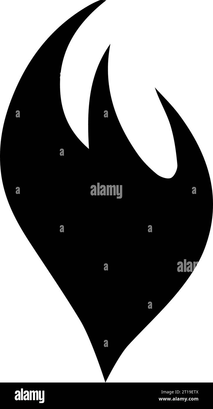 A set of pictograms depicts icons related to the theme of fire. The ...