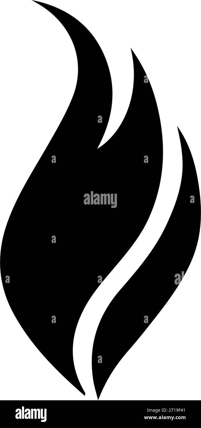 A set of pictograms depicts icons related to the theme of fire. The ...