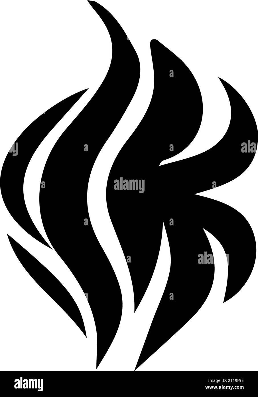 A set of pictograms depicts icons related to the theme of fire. The ...