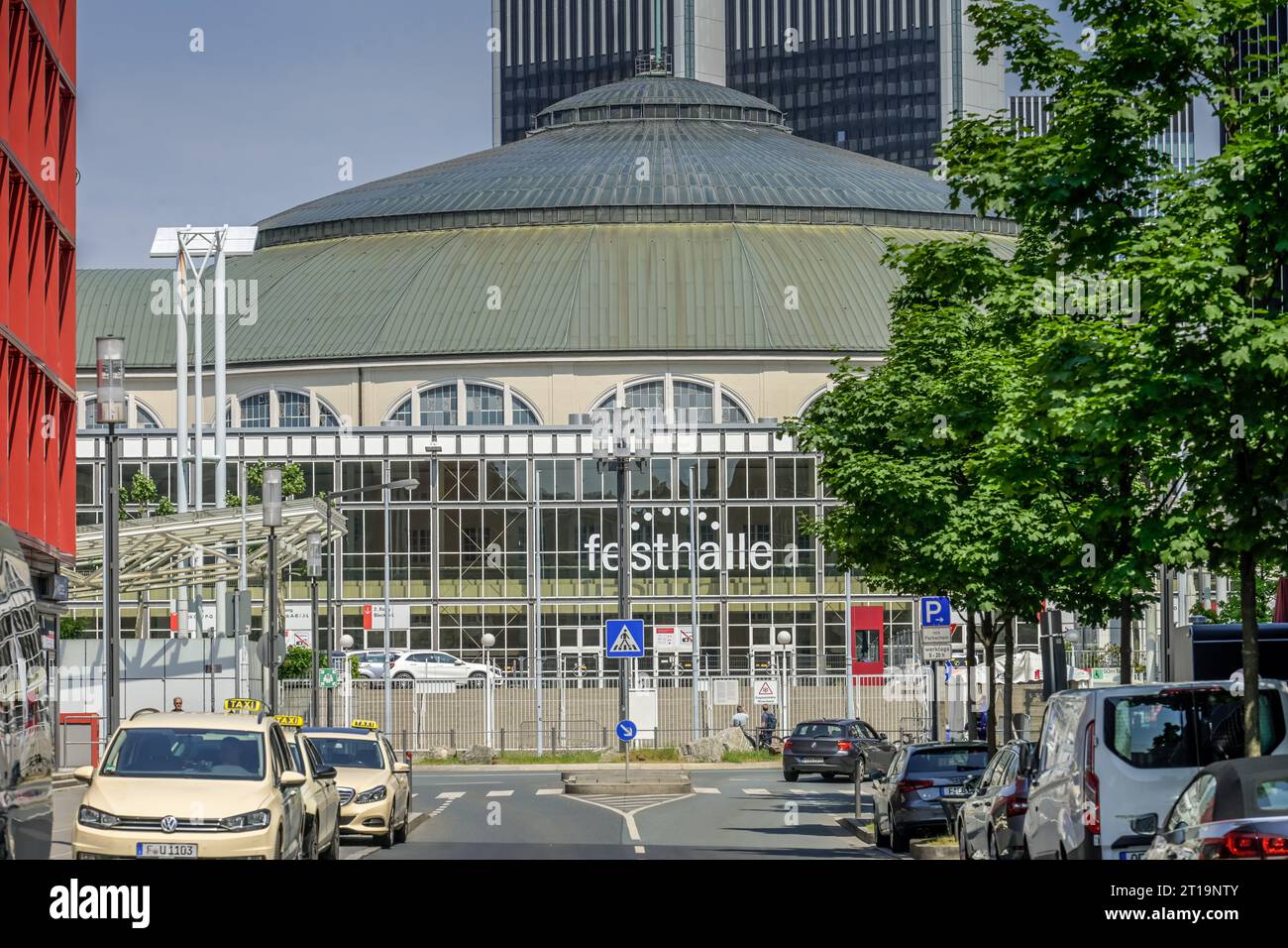 Festhalle Messe Frankfurt, Ludwig-Erhard-Anlage, Frankfurt am Main, Hessen, Deutschland Stock Photo