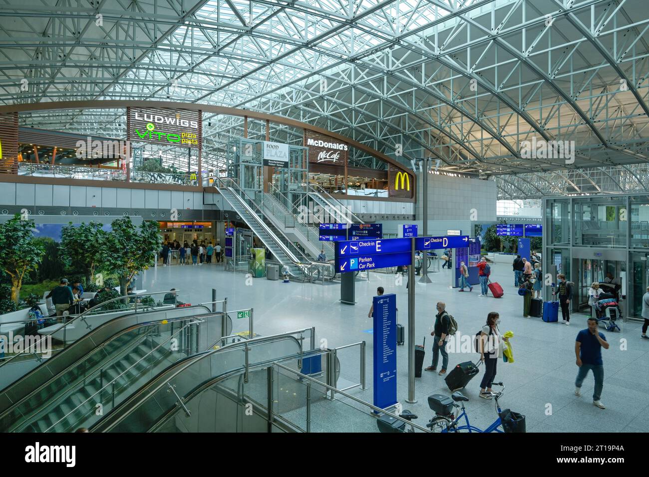 frankfurt am main flughafen parken terminal 2