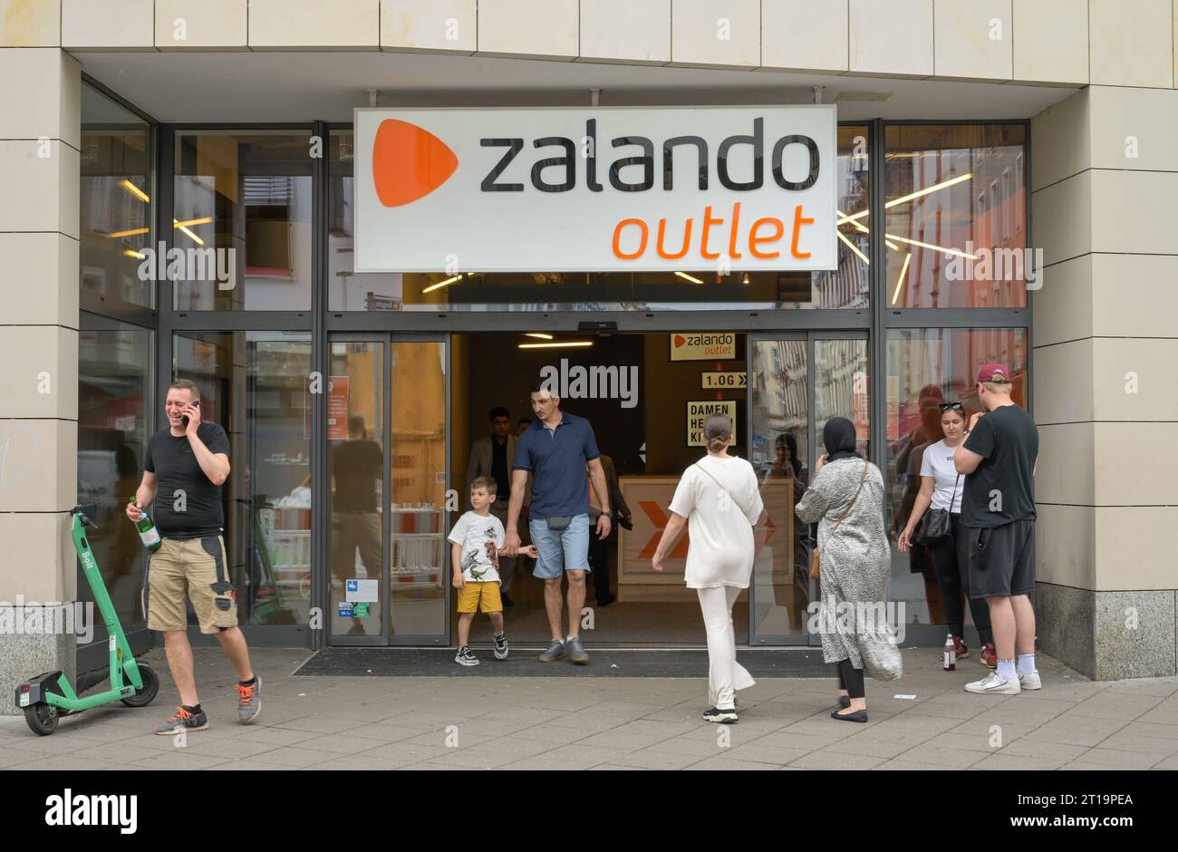 Zalando Outlet, Leipziger Straße, Bockenheim, Frankfurt am Main, Hessen