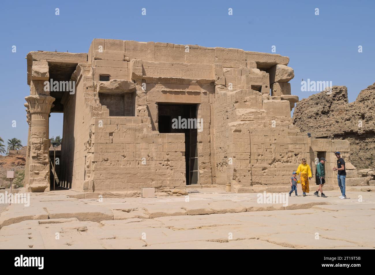 Geburtstempel Mamisi der Göttin Hathor, Hathor-Tempel, Dendera, Qina, Ägypten Stock Photo