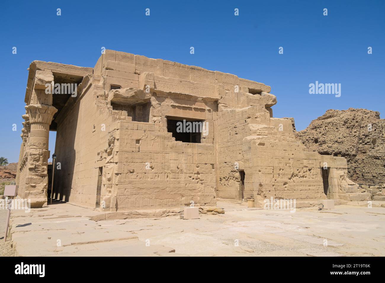 Geburtstempel Mamisi der Göttin Hathor, Hathor-Tempel, Dendera, Qina, Ägypten Stock Photo