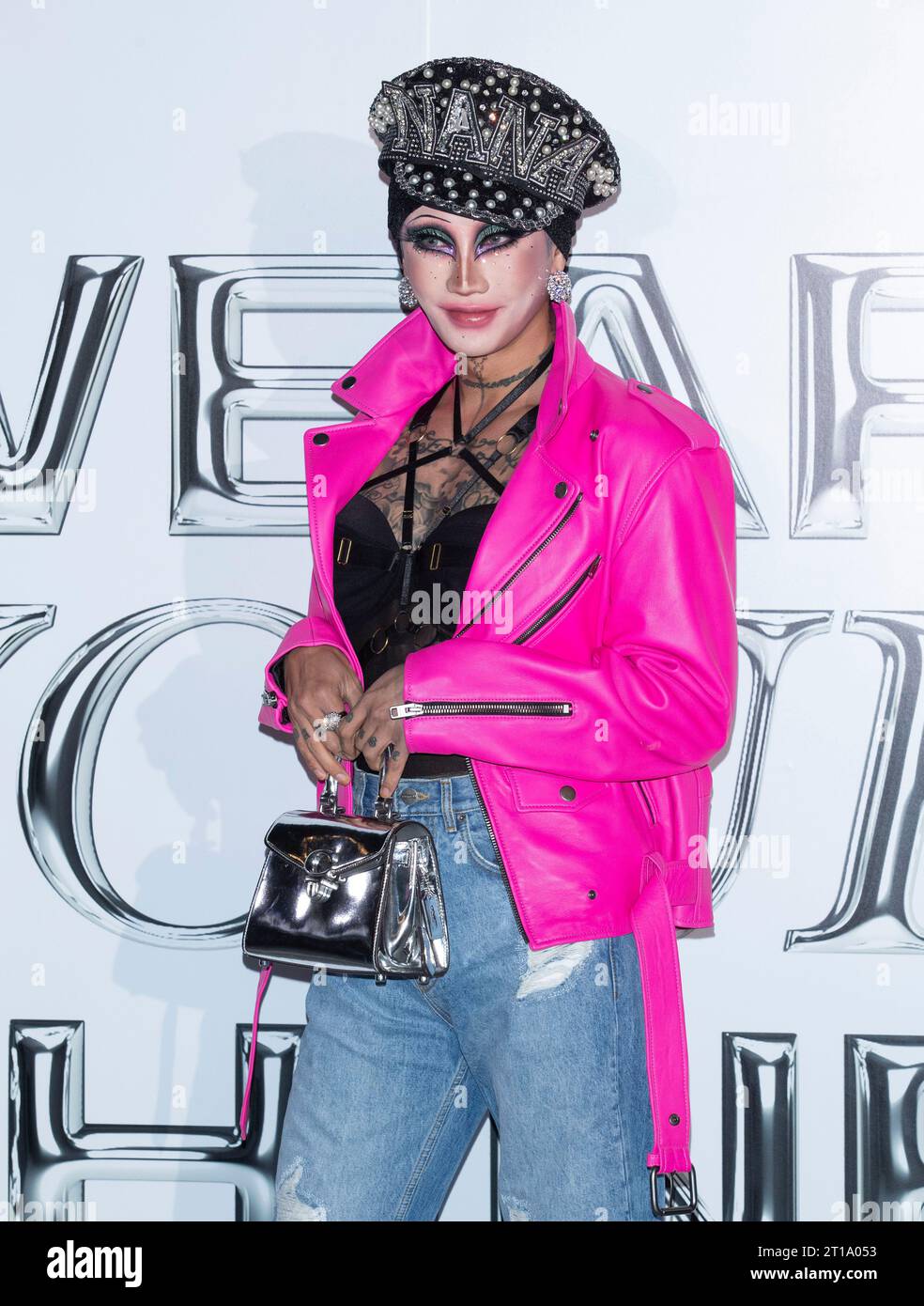 Seoul, South Korea. 12th Oct, 2023. South Korean drag queen Nana