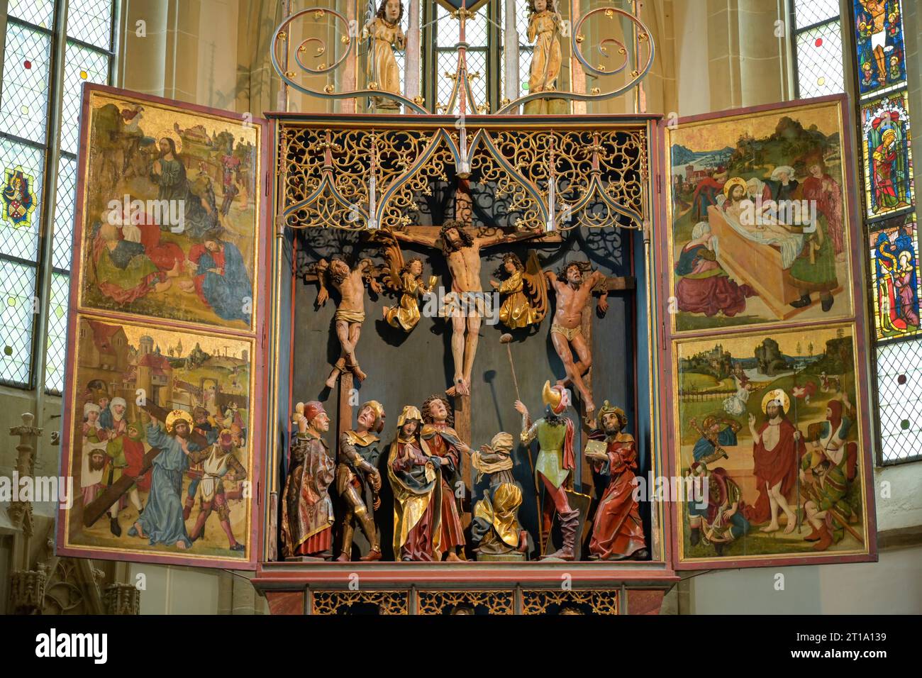 洋書 Der Creglinger Altar Mary's Altar by RIEMENSCHNEIDER, Tilman