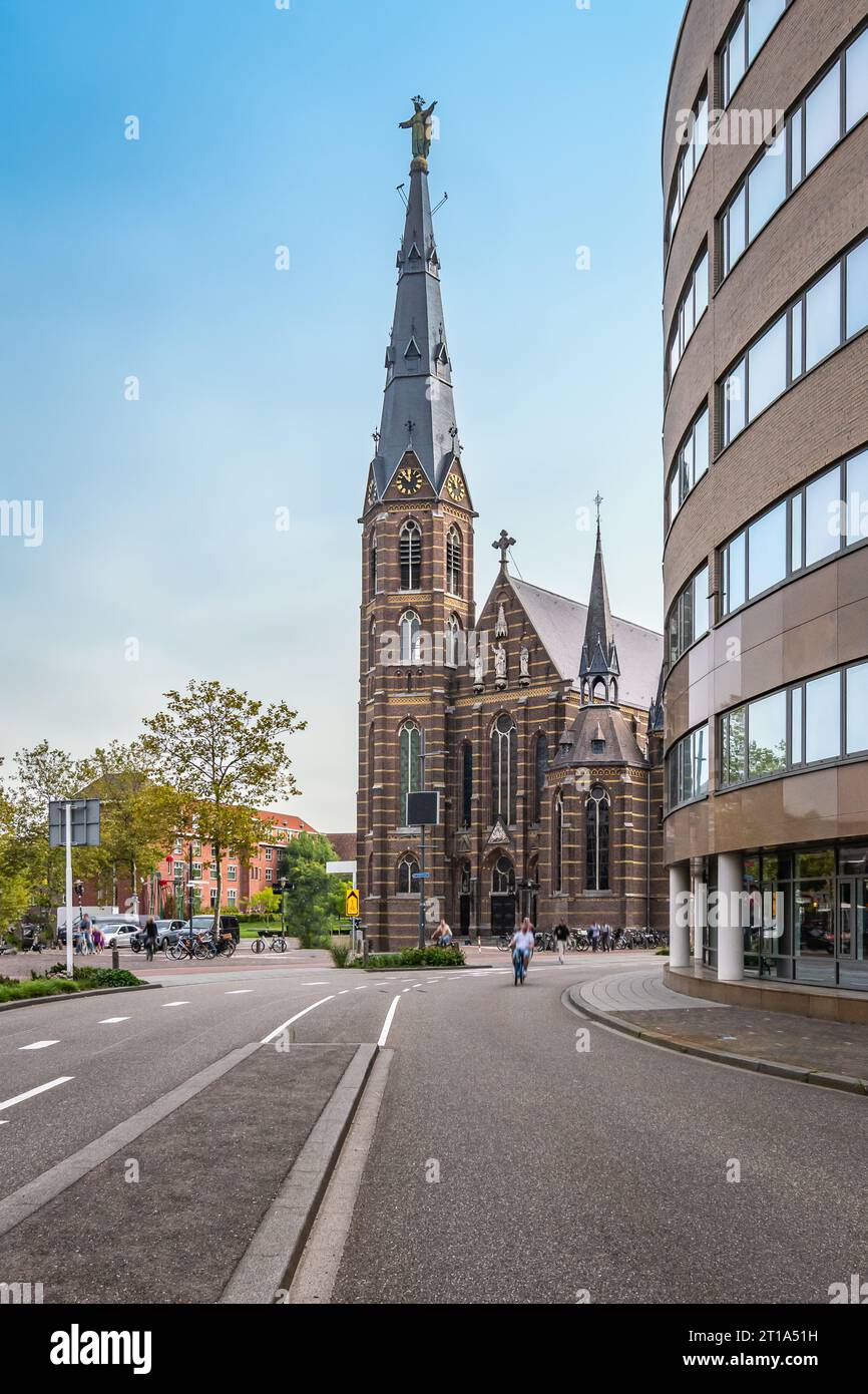 Church of Eindhoven, the Netherlands. Stock Photo