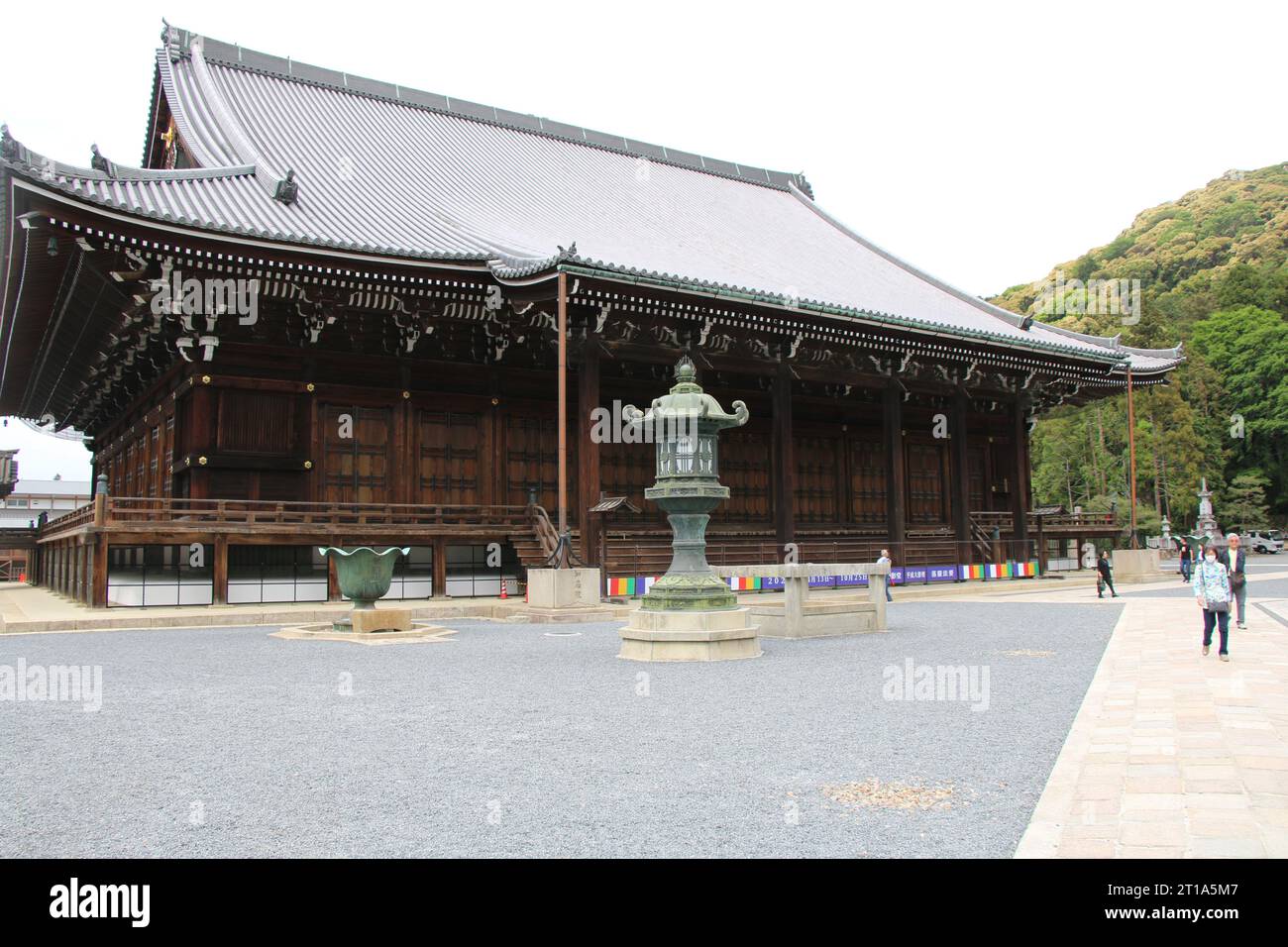 Temple complex in Japan (Kyoto Stock Photo - Alamy